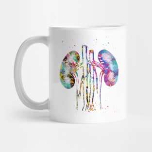 Kidneys anatomy Mug